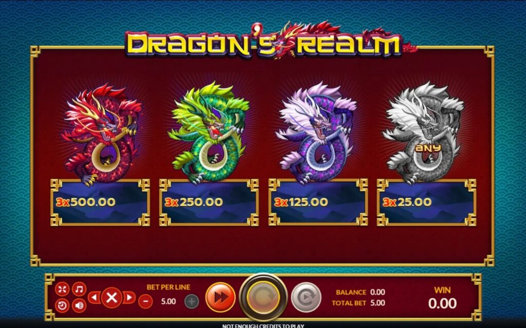 Dragon's Realm slotxo pgslot 168 vip เว็บตรง