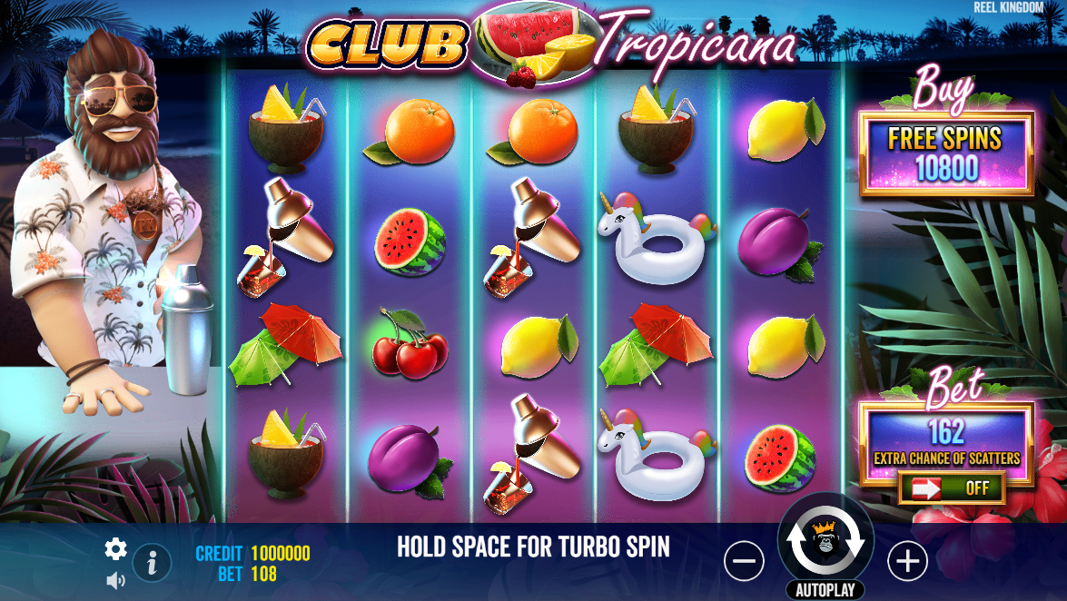 Club Tropicana Pragmatic Play Pgslot 168 vip ฟรีเครดิต