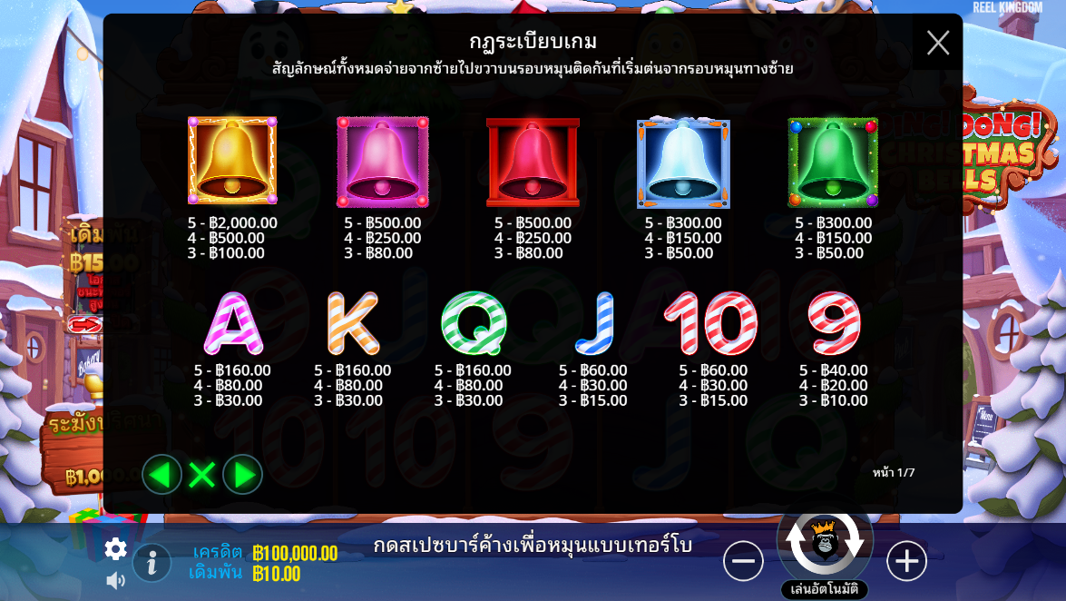 Ding Dong Christmas Bells Pragmatic Play Pgslot 168 vip ทางเข้า