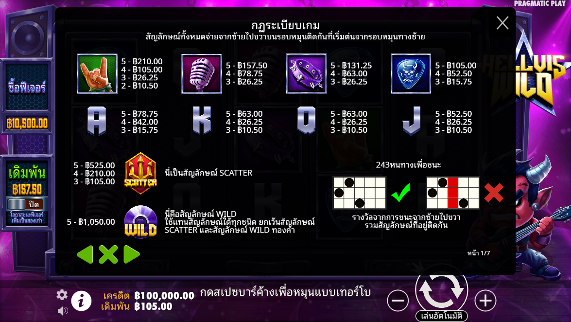 Hellvis Wild Pragmatic Play Pgslot 168 vip ทางเข้า