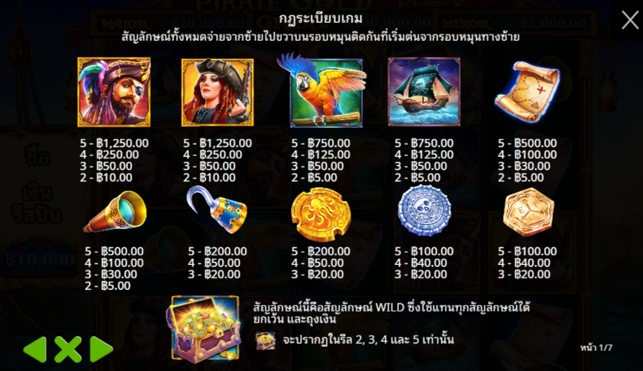 Pirate Gold Deluxe Pragmatic Play Pgslot 168 vip ทางเข้า