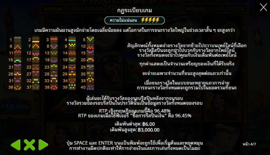 Pirate Gold Deluxe Pragmatic Play pgslot 168 vip เว็บตรง