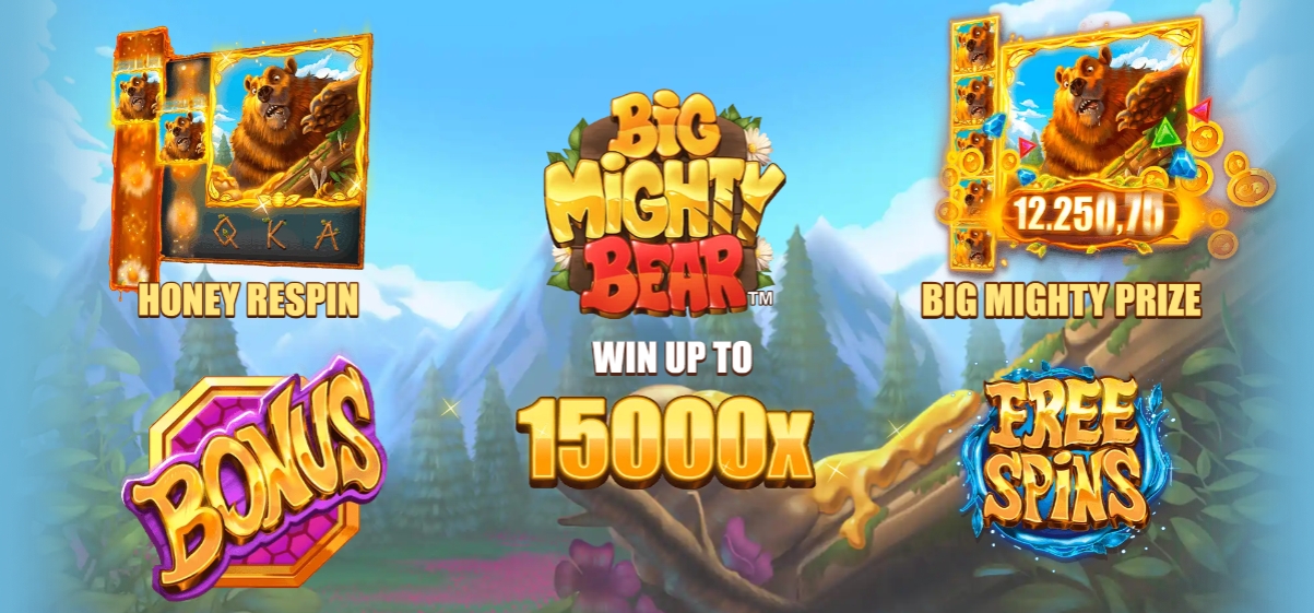 Big Mighty Bear Microgaming pgslot 168 vip ทางเข้า