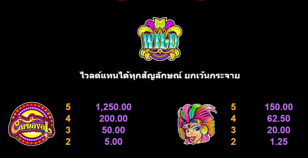 Carnaval Microgaming pgslot 168 vip เว็บตรง