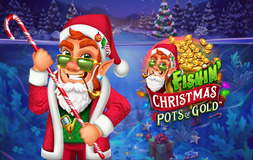 Fishin' Christmas Pots of Gold Microgaming pgslot 168 vip