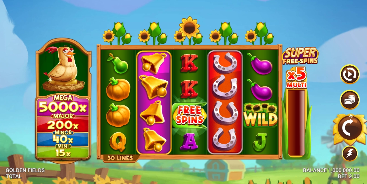 Golden Fields Microgaming pgslot 168 vip ฟรีเครดิต