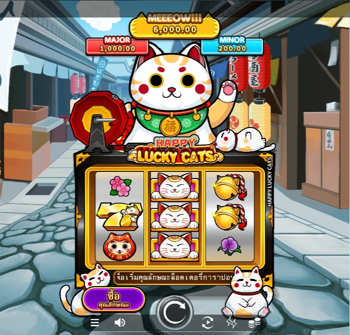 Happy Lucky Cats Microgaming pgslot 168 vip ฟรีเครดิต