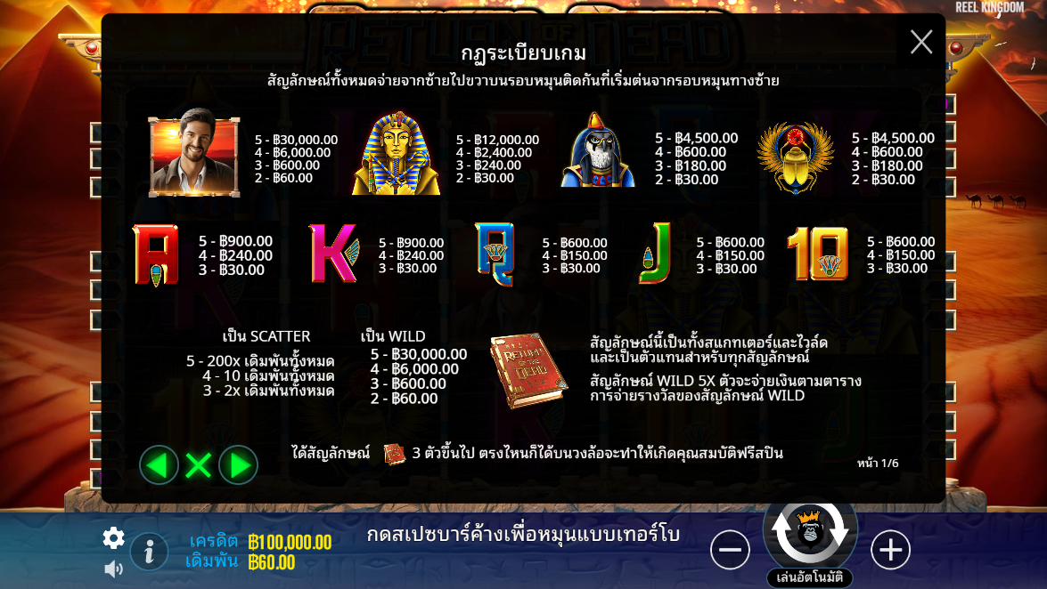 Return of the Dead Pragmatic Play Pgslot 168 vip ทางเข้า