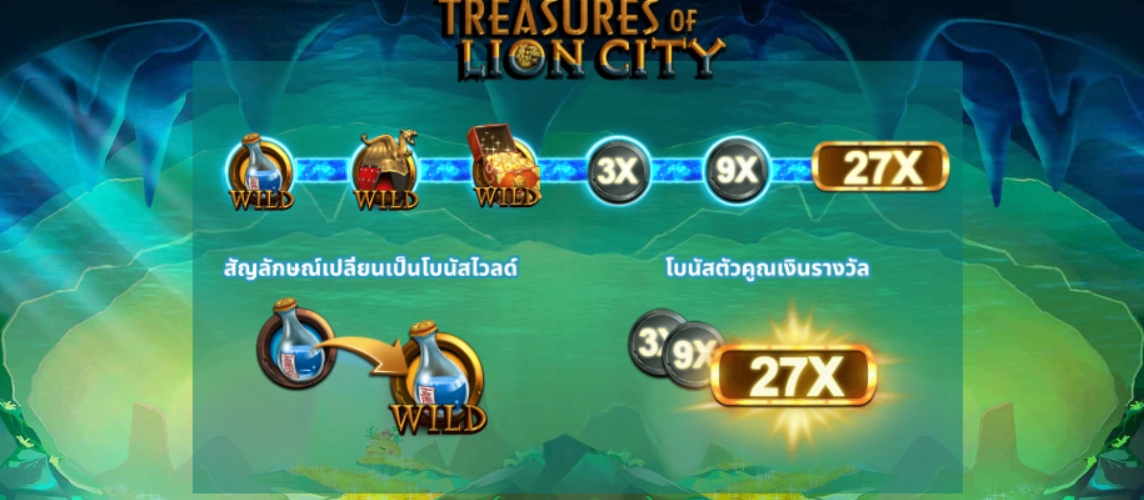 Treasures of Lion City Microgaming pgslot 168 vip ทางเข้า