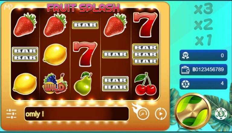 FRUIT SPLASH Mannaplay pgslot168 vip ฟรีเครดิต