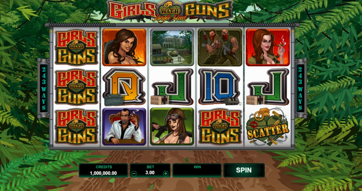 Girls With Guns - Jungle Heat Microgaming pgslot 168 vip ฟรีเครดิต