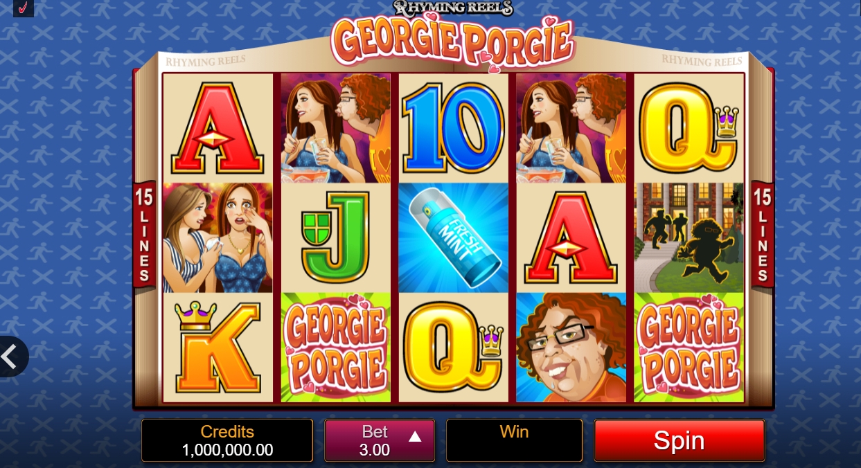 Rhyming Reels Georgie Porgie Microgaming pgslot 168 vip ฟรีเครดิต