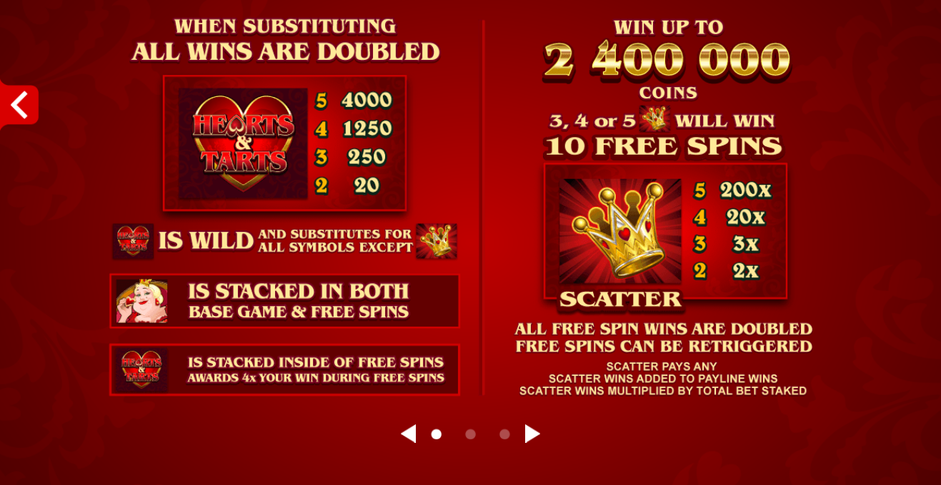 Rhyming Reels Hearts And Tarts Microgaming pgslot 168 vip ทางเข้า