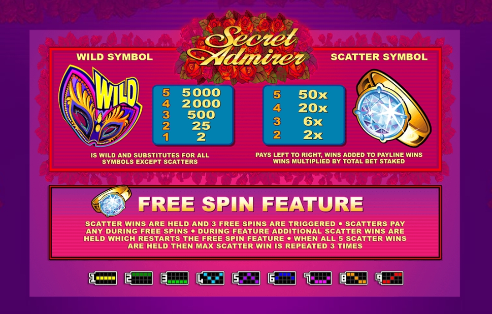 Secret Admirer Microgaming pgslot 168 vip ทางเข้า