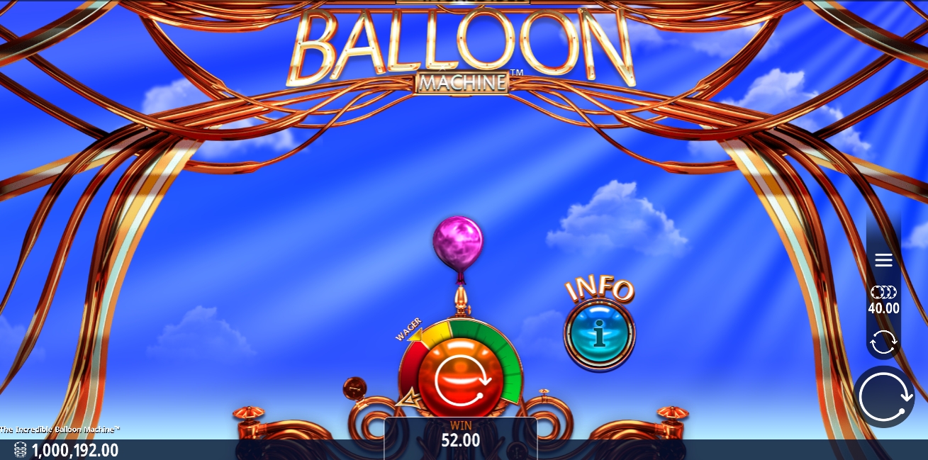 The Incredible Balloon Machine Microgaming pgslot 168 vip ฟรีเครดิต