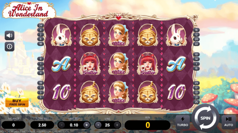 Alice In Wonderland SPINIX pgslot168 vip ทดลองเล่น