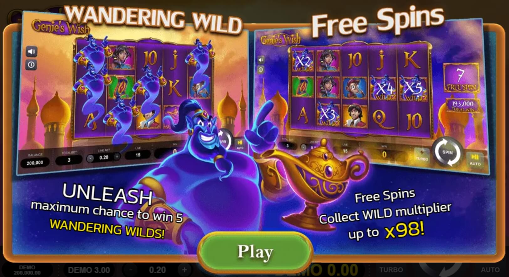 Genie's Wish SPINIX pgslot168 vip ฟรีเครดิต