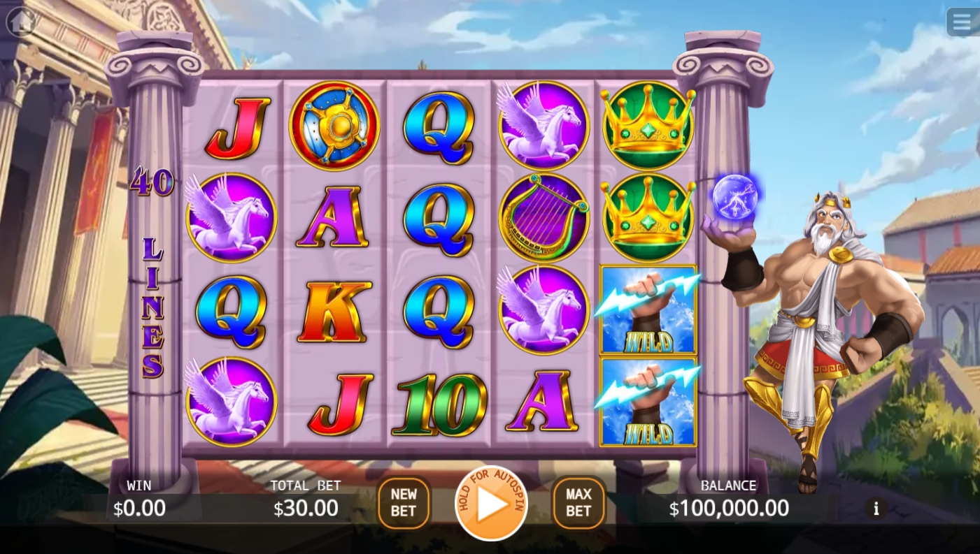 King of the God Zeus Lock 2 Spin KA GAMING pgslot168 vip ทดลองเล่น