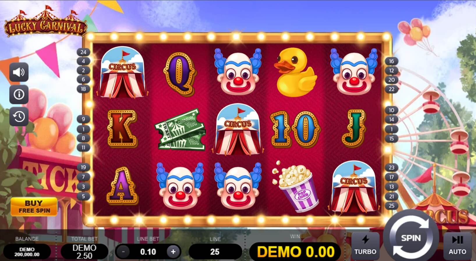 Lucky Carnival SPINIX pgslot168 vip ทดลองเล่น