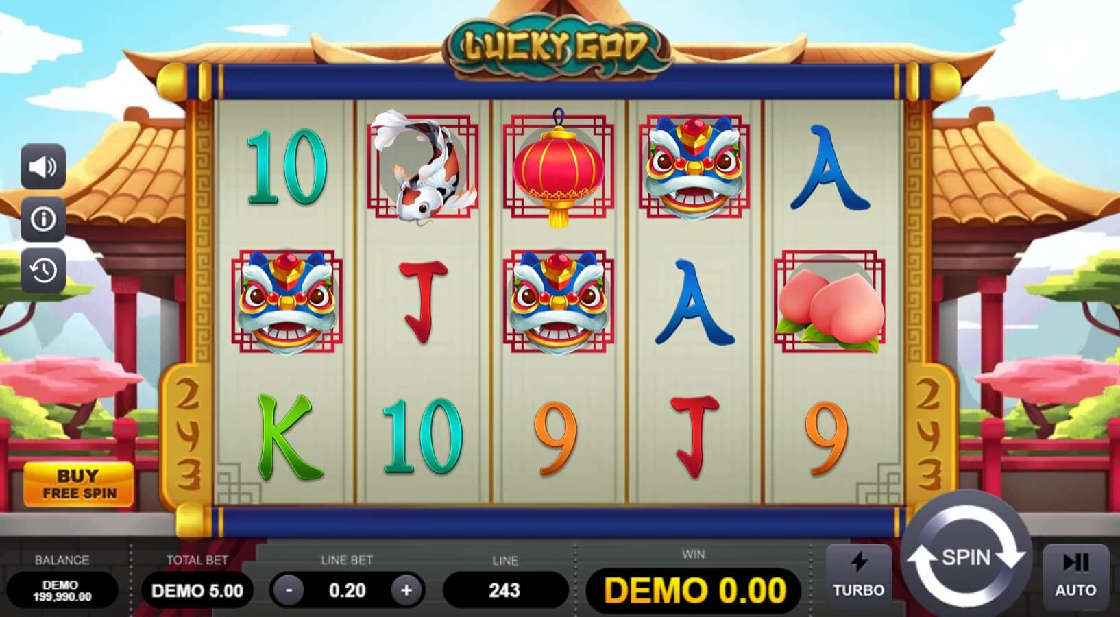 Lucky God SPINIX pgslot168 vip ทดลองเล่น