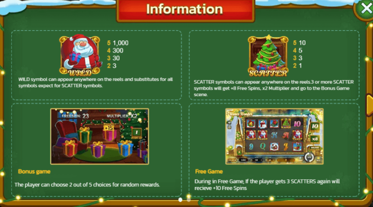 Winter Wonder SPINIX pgslot168 vip เครดิตฟรี