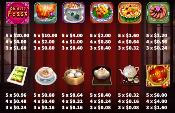 Chinese Feast KA GAMING pgslot168 vip ทางเข้า