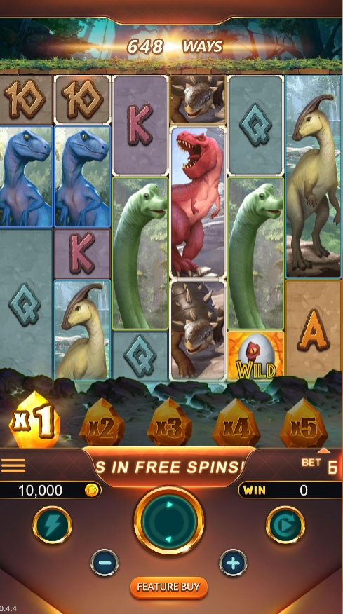 Dinosaur Paradise AMBGAMING pgslot168 vip ทดลองเล่น