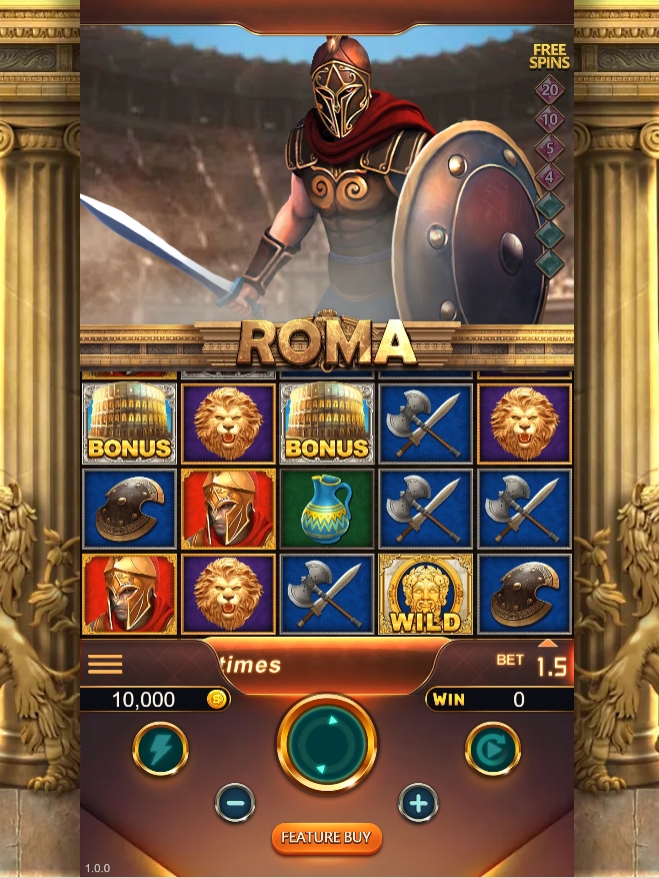 Roma AMBGAMING pgslot168 vip ทดลองเล่น