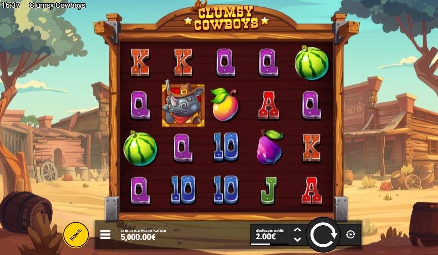 CLUMSY COWBOYS Hacksaw Gaming pgslot168 vip ทดลองเล่น