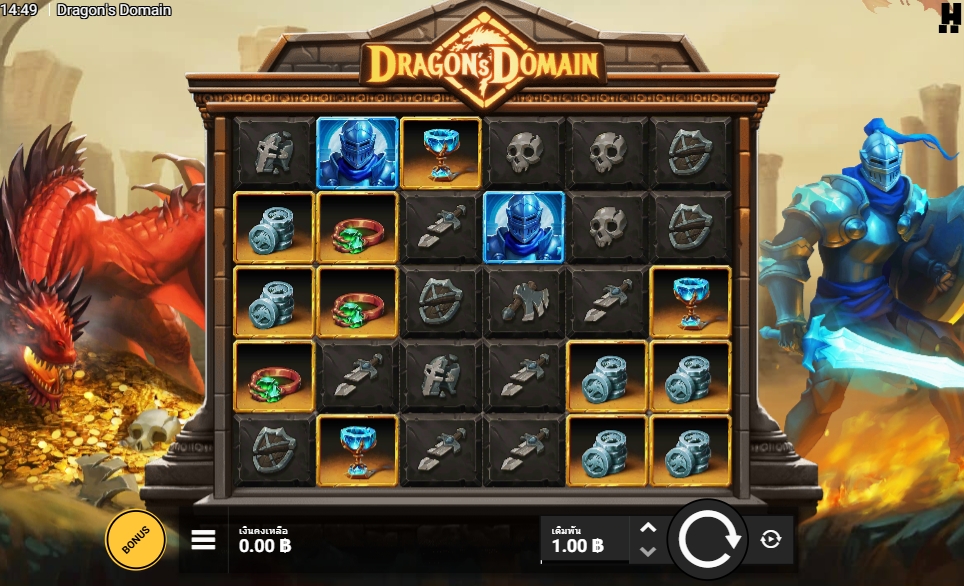 DRAGON'S DOMAIN Hacksaw Gaming pgslot168 vip ทางเข้า