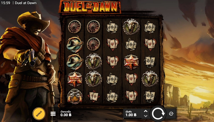 DUEL AT DAWN Hacksaw Gaming pgslot168 vip ทดลองเล่น