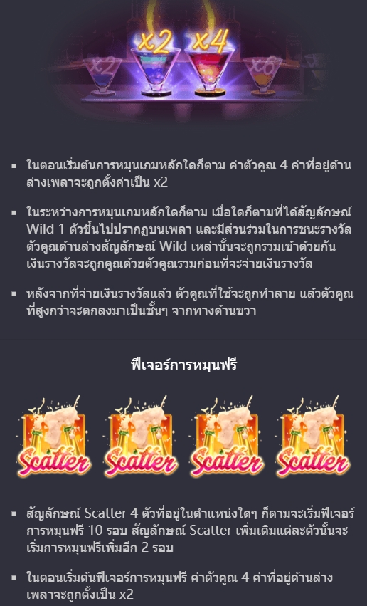 Cocktail Nights PG SLOT pgslot168 vip ทางเข้า