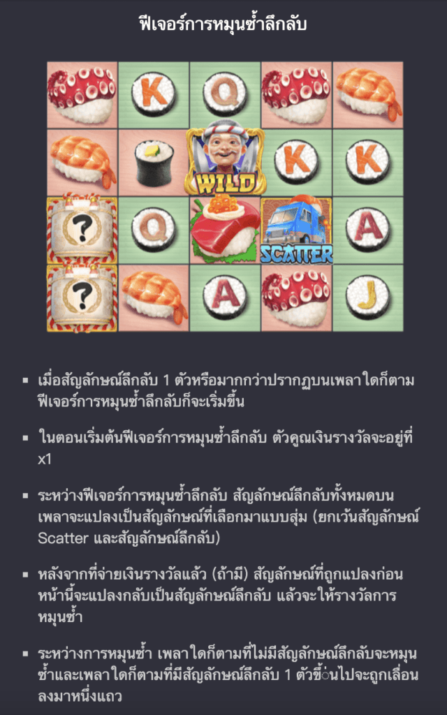 Sushi Oishi PG SLOT pgslot168 vip ทางเข้า